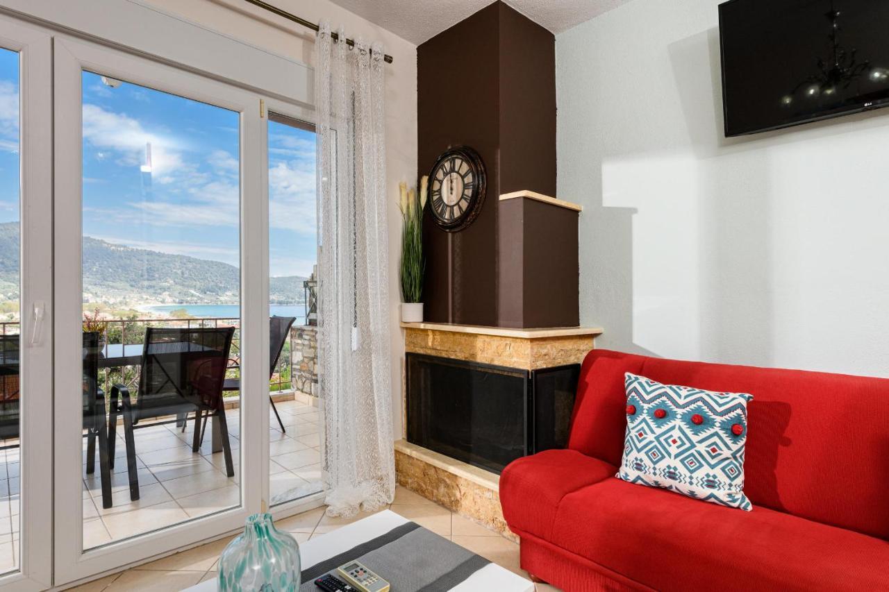 Villa Panorama Skala Potamia  Exteriér fotografie