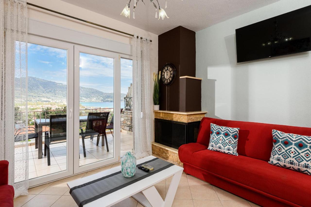 Villa Panorama Skala Potamia  Exteriér fotografie