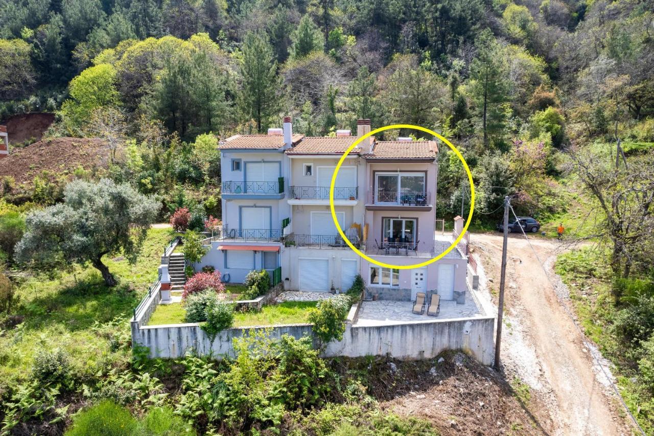 Villa Panorama Skala Potamia  Exteriér fotografie