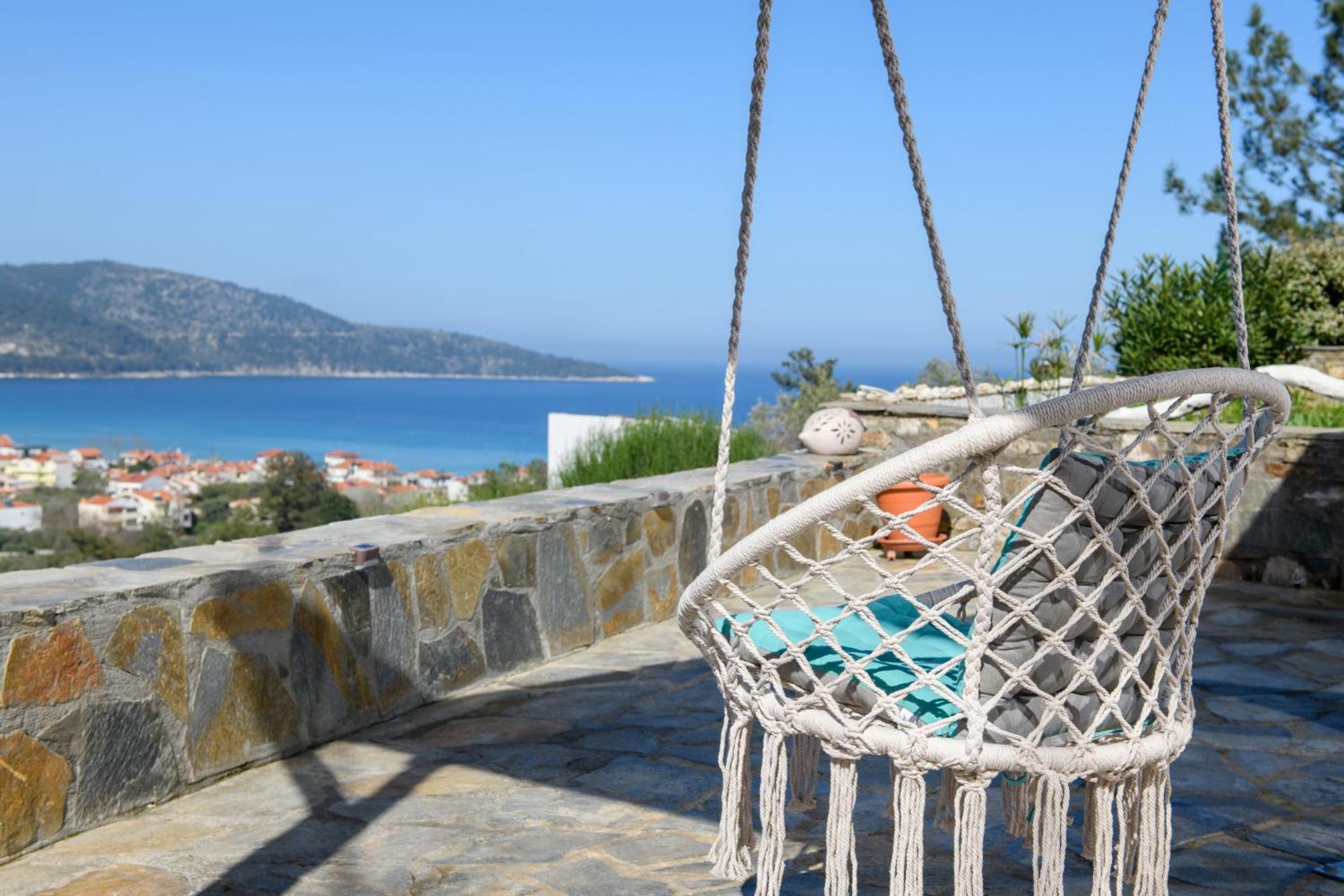 Villa Panorama Skala Potamia  Exteriér fotografie