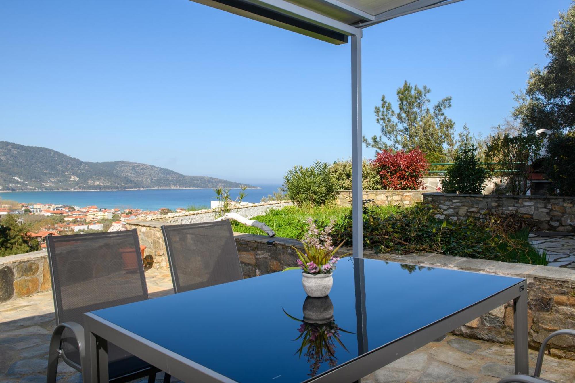 Villa Panorama Skala Potamia  Exteriér fotografie