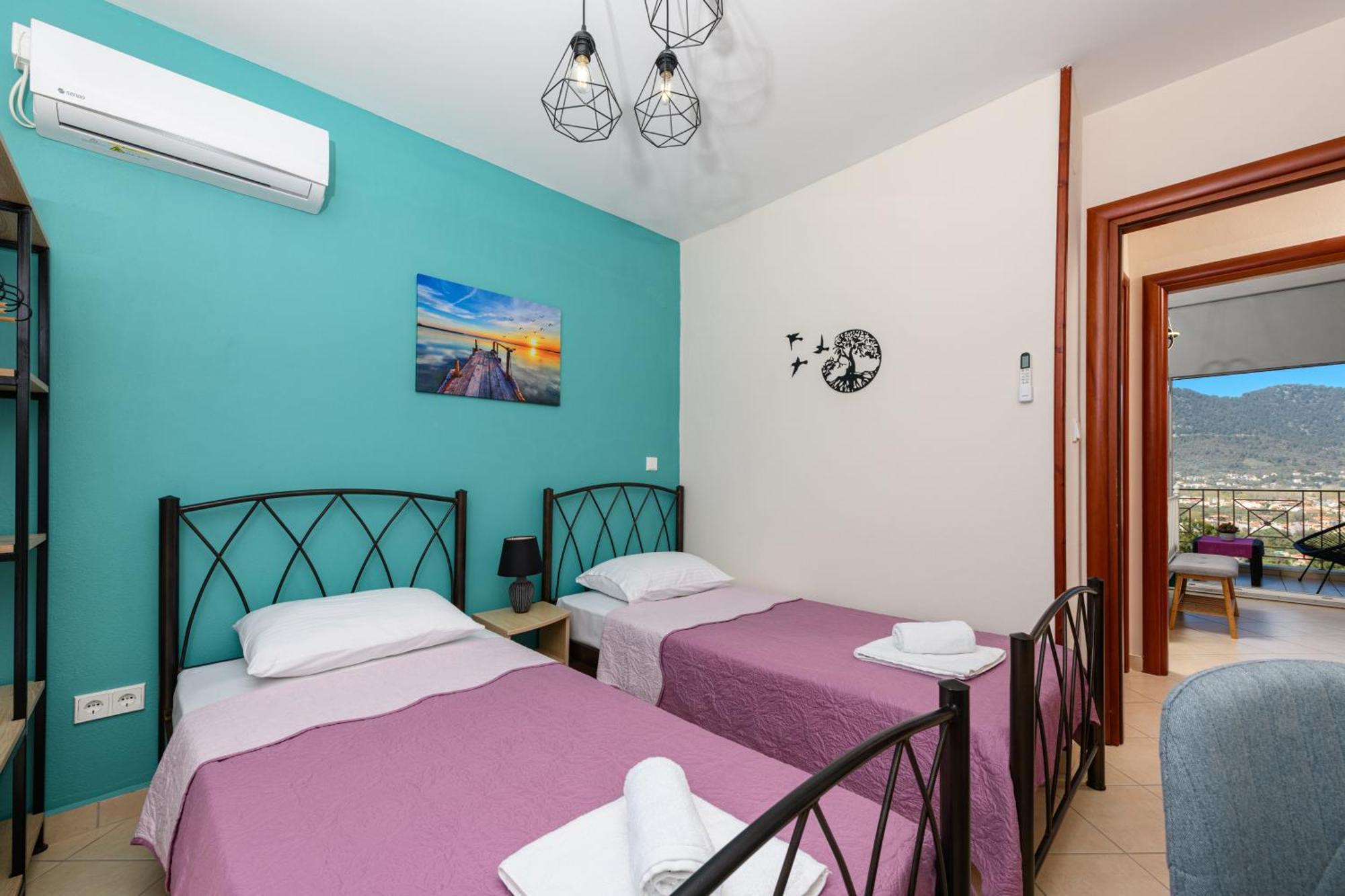 Villa Panorama Skala Potamia  Exteriér fotografie