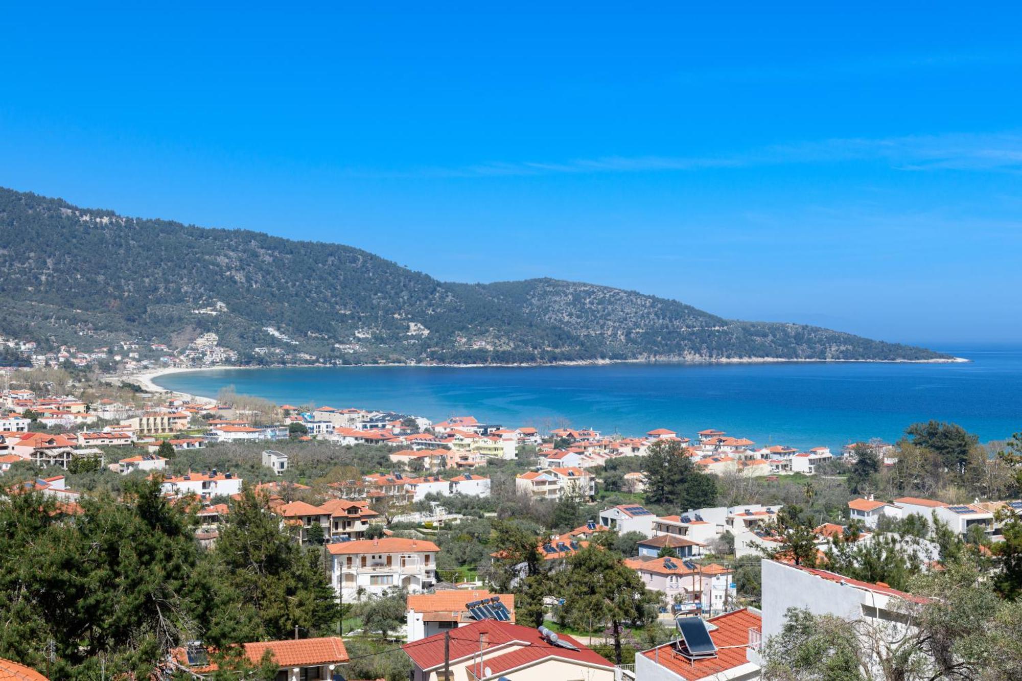 Villa Panorama Skala Potamia  Exteriér fotografie